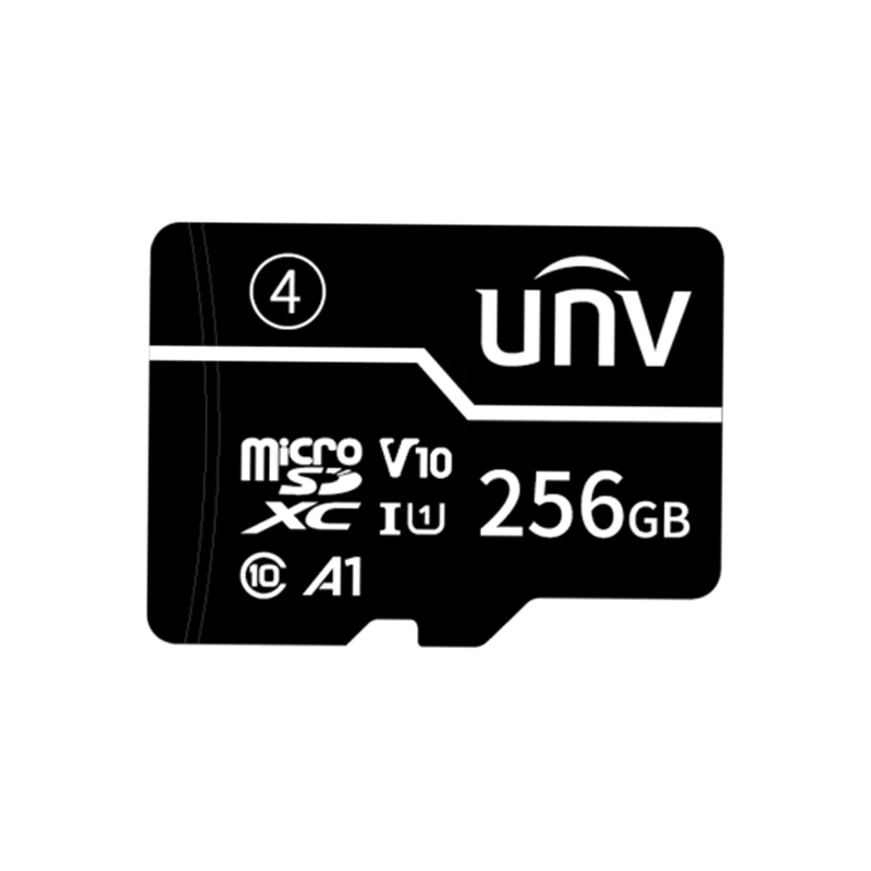 كارت ميموري UNV TF-256G-T-C 256GB Micro SD لكاميرات المراقبة والهواتف كارت ميموري UNV TF-256G-T-C 256GB Micro SD لكاميرات المراقبة والهواتف